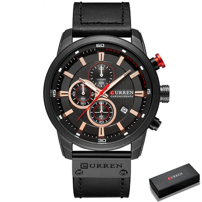 Relógio Curren Original Cronógrafo - Curren Masculino