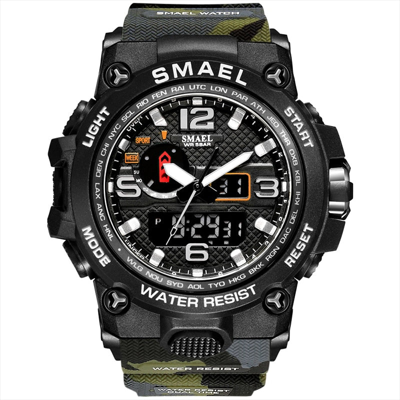 Relógio Smael Militar S-Shock Extreme 1545 Sport