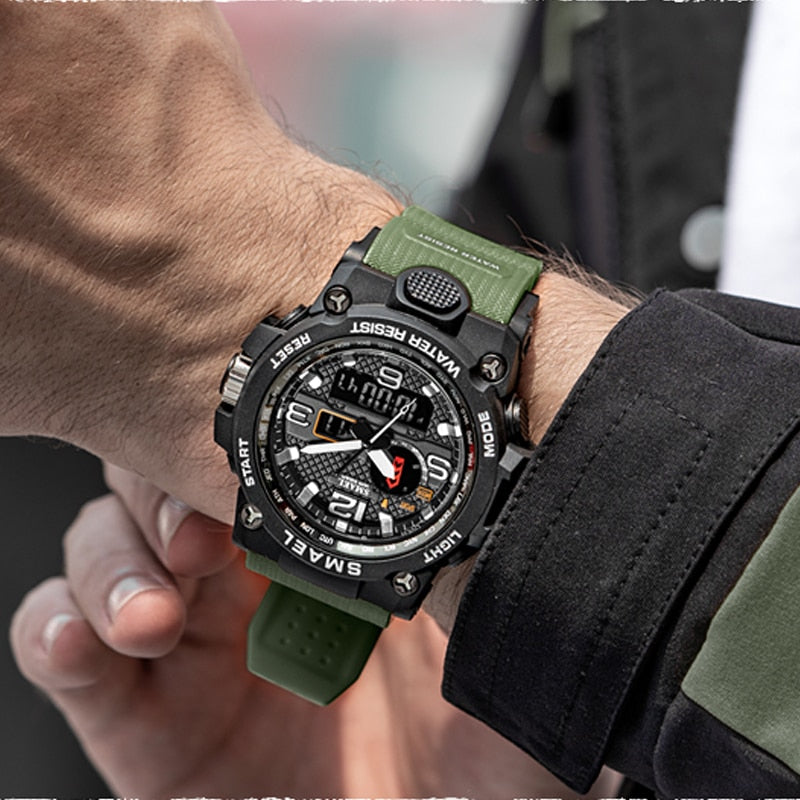 Relógio Smael Militar S-Shock Extreme 1545 Sport