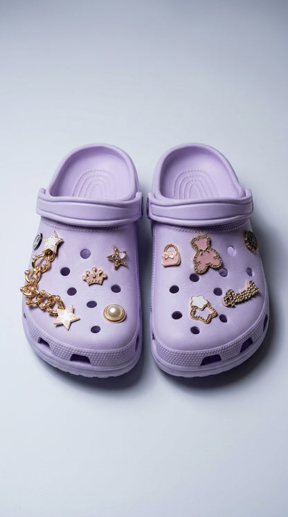 ✨ Crocs Charm Feminino Premium ✨  Transforme cada passo em estilo e personalidade! 💖