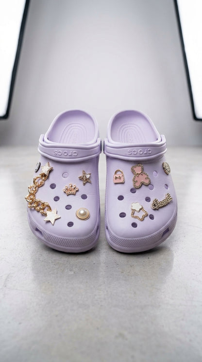 ✨ Crocs Charm Feminino Premium ✨  Transforme cada passo em estilo e personalidade! 💖