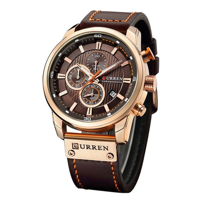 Relógio Curren Original Cronógrafo - Curren Masculino