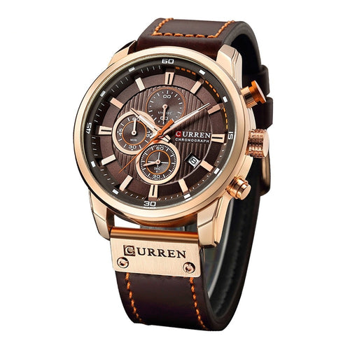 Relógio Curren Original Cronógrafo - Curren Masculino