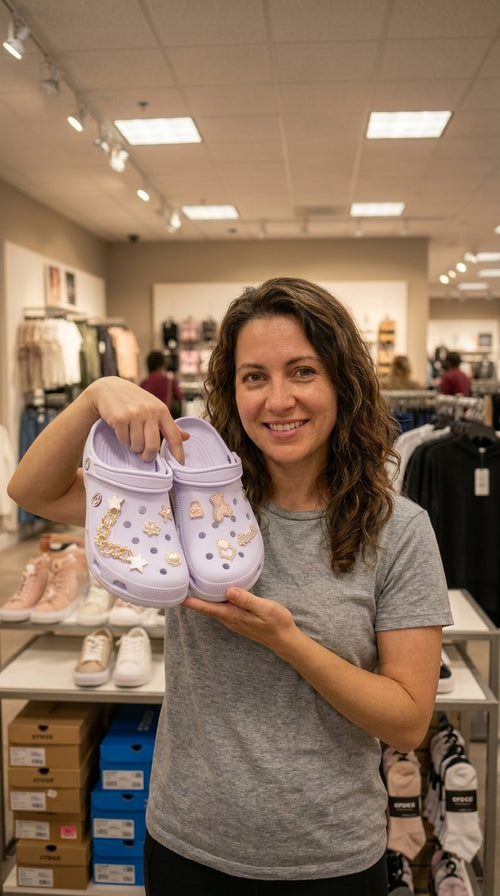 ✨ Crocs Charm Feminino Premium ✨  Transforme cada passo em estilo e personalidade! 💖