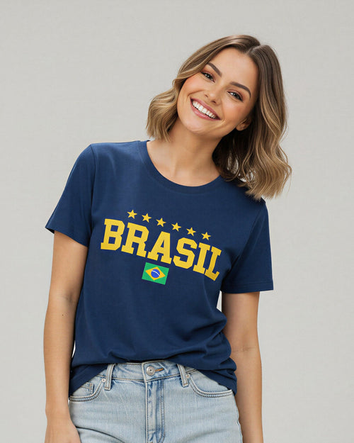 T-shirt Brasil 5 Estrelas